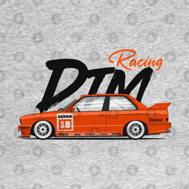 ORANGE E30 DTM RACING by shketdesign